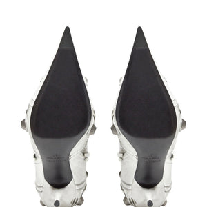 Balenciaga cagole leather boots