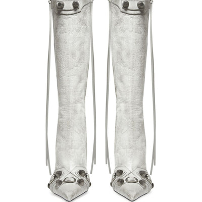Balenciaga cagole leather boots