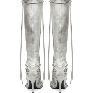 Balenciaga cagole leather boots