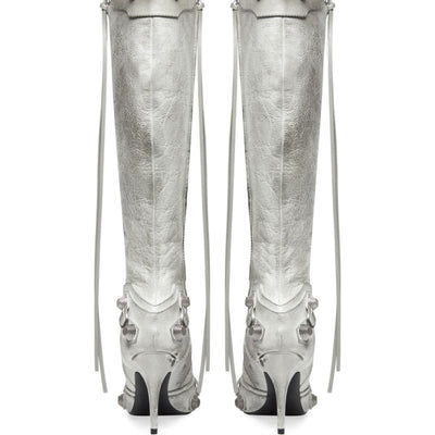Balenciaga cagole leather boots