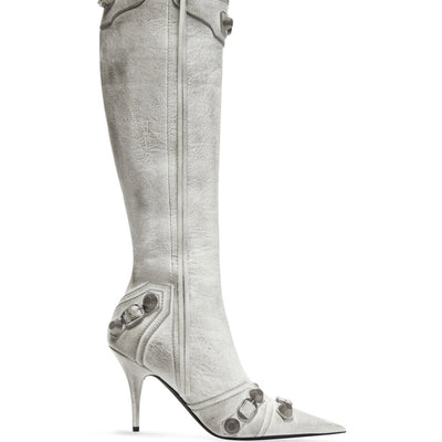 Balenciaga cagole leather boots