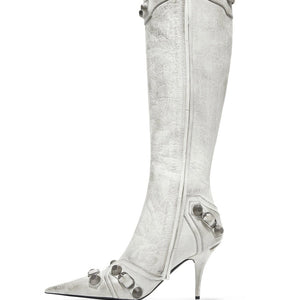 Balenciaga cagole leather boots