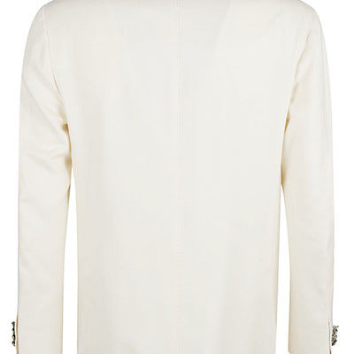 Sartorio Single-breasted wool jacket
