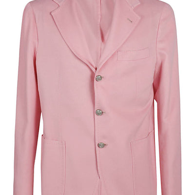 Sartorio Single-breasted wool jacket