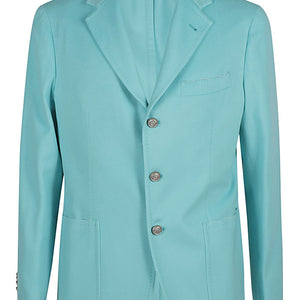 Sartorio Single-breasted wool jacket