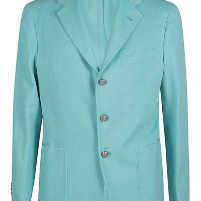 Sartorio Single-breasted wool jacket