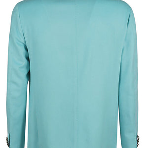 Sartorio Single-breasted wool jacket