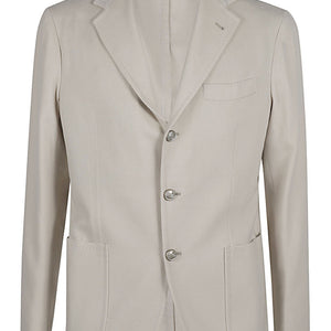 Sartorio Single-breasted wool jacket