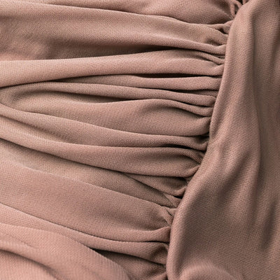 Saint Laurent Sleeveless Draped Minidress