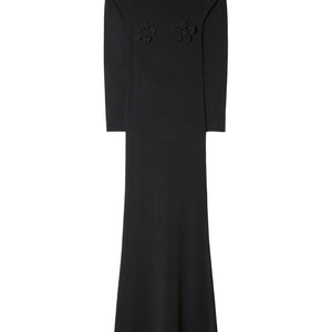Off White High-neck long dress
