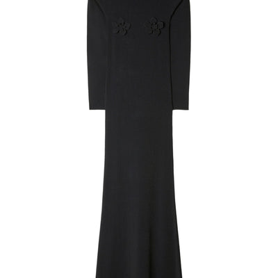 Off White High-neck long dress