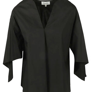 Psophia Cotton v-neck top