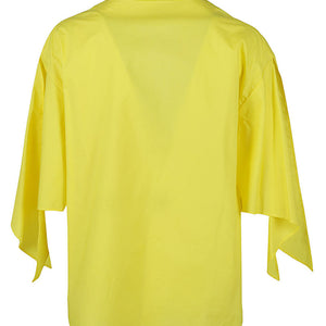 Psophia Cotton v-neck top