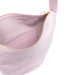 Jil Sander medium crinkled leather shoulder bag