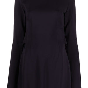032C Flounced mini dress
