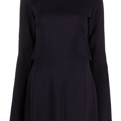032C Flounced mini dress