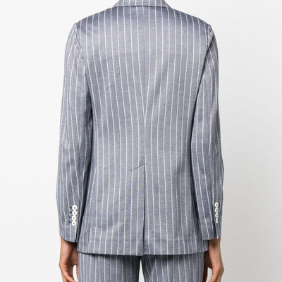 Circolo 1901 Striped double-breasted jacket