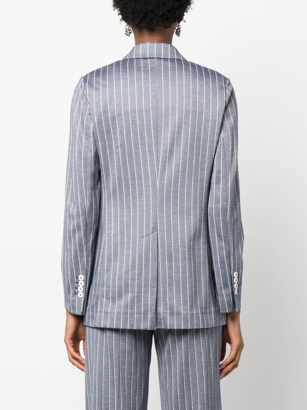 Circolo 1901 Striped double-breasted jacket