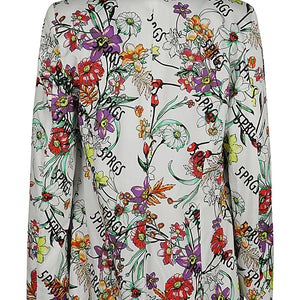 5Progress Printed single-breasted jacket