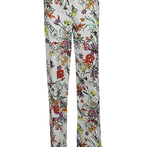 5Progress Printed cotton trousers