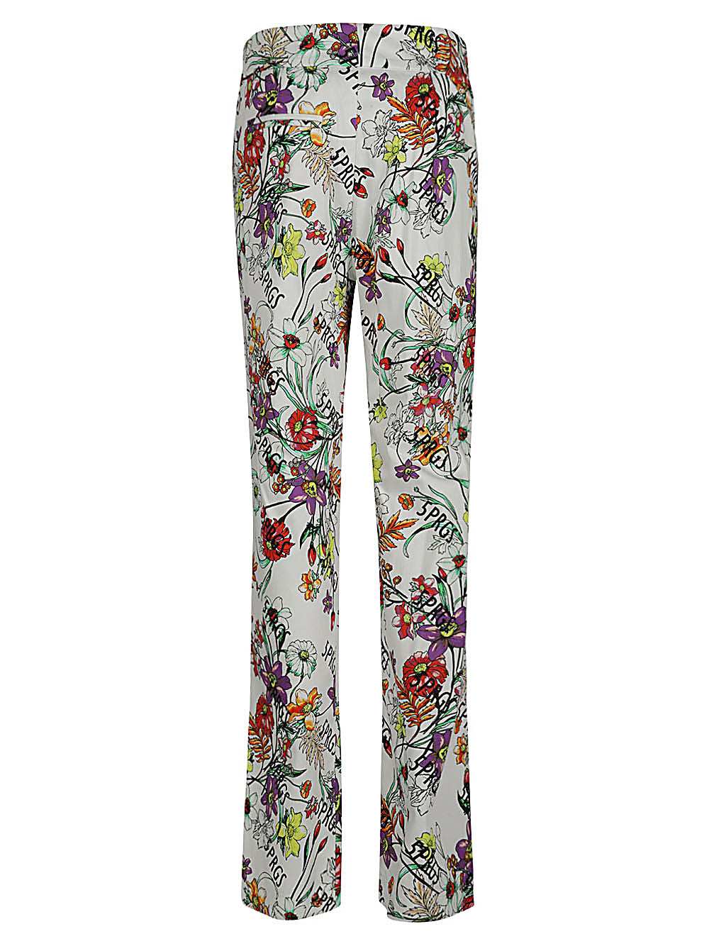 5Progress Printed cotton trousers