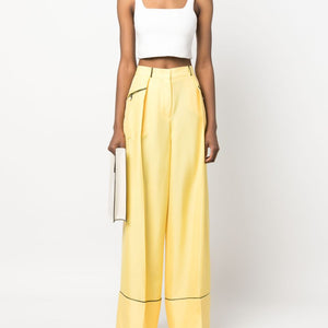 Bally Silk wide-leg trousers