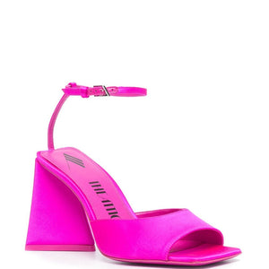 The Attico Piper satin sandals