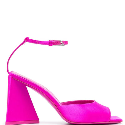 The Attico Piper satin sandals