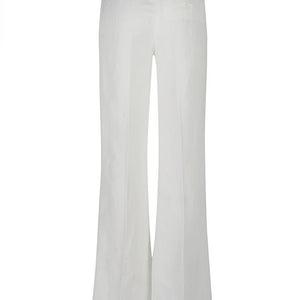 True Royal Linen flared trousers