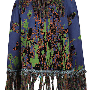 Clocloude Printed cotton cardigan