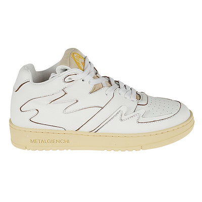 Metalgienchi Neon leather sneakers