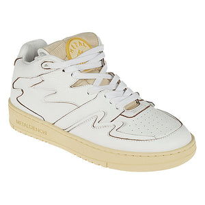 Metalgienchi Neon leather sneakers