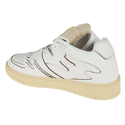 Metalgienchi Neon leather sneakers