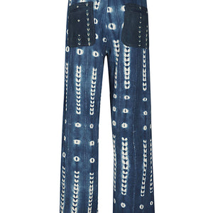 Wales Bonner Miles tie-dye denim jeans