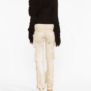 The Attico Essie cargo denim trousers