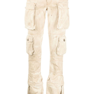 The Attico Essie cargo denim trousers