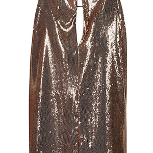 Dahlo Sequin cropped top