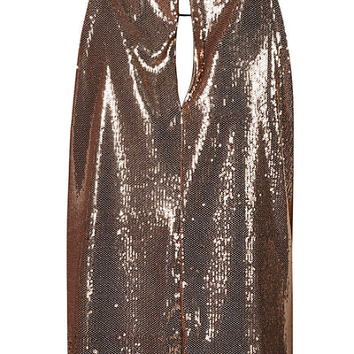 Dahlo Sequin cropped top