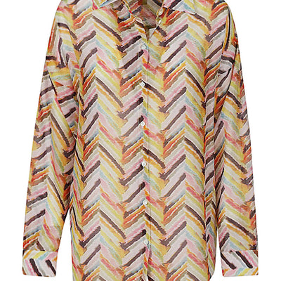 Feel Me Fab Noto printed shirt