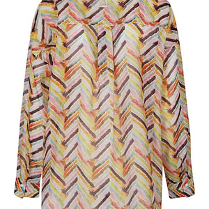 Feel Me Fab Noto printed shirt
