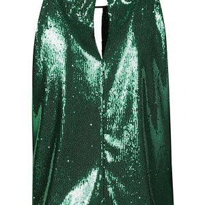 Dahlo Sequin cropped top