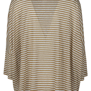 C-Zero Shirt Linen striped sweater