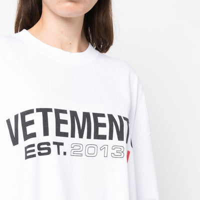 Vetements Logo cotton t-shirt