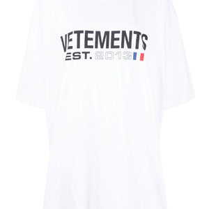 Vetements Logo cotton t-shirt