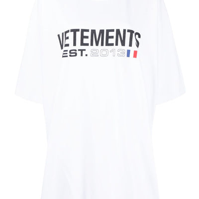 Vetements Logo cotton t-shirt