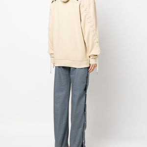 Jean Paul Gaultier Logo cotton hoodie