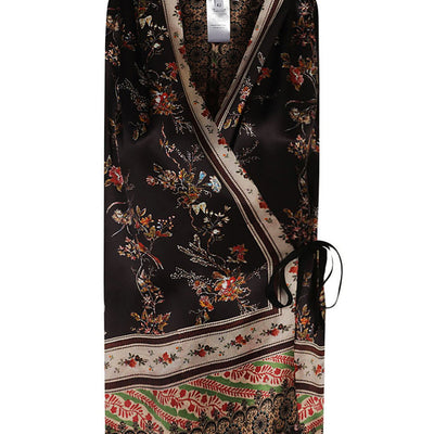 Seafarer Printed wrap shirt