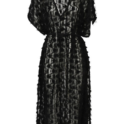 Feel Me Fab Lampedusa crochet long dress