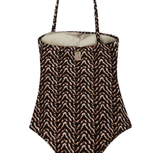 Feel Me Fab Ravello printed one-piece swimsuit