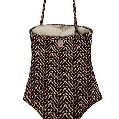 Feel Me Fab Ravello printed one-piece swimsuit